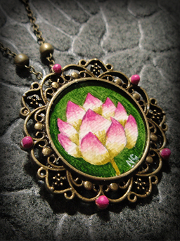 Lotus Flower necklace